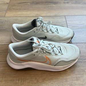 Nike Light Grey Mesh Sneaker